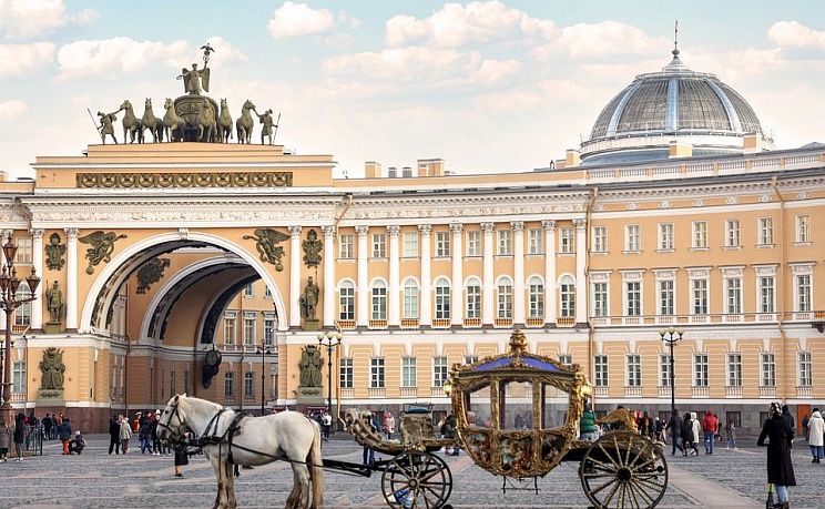 Дворцовая площадь, город Санкт-Петербург